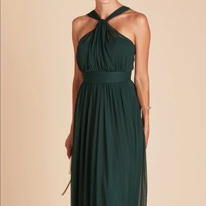 Birdy grey bridesmaid dress in emerald